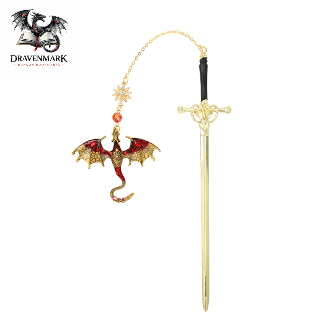 Dravenmark™ Bookmark & Hairpin