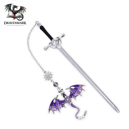 Dravenmark™ Bookmark & Hairpin