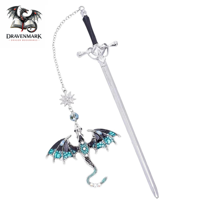 Dravenmark™ Bookmark & Hairpin